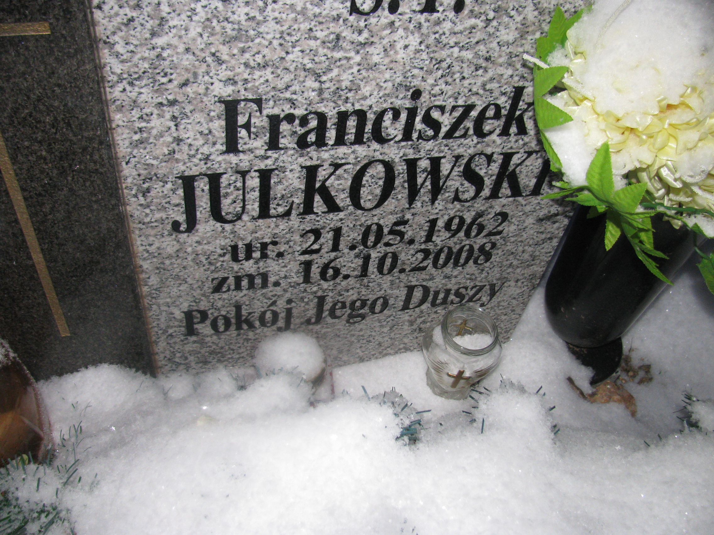Franciszek Julkowski 1962 Kamienna Góra Gmina Miejska - Grobonet - Wyszukiwarka osób pochowanych